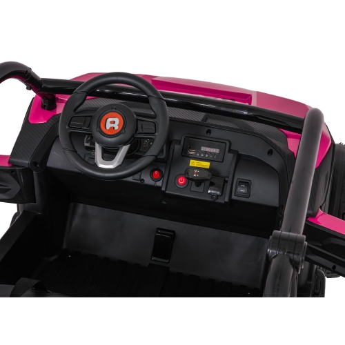 Pojazd Elektryczny RACING Road 2000 4x120W – Różowy JL218.ROZ